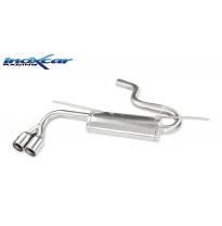 Escape trasero deportivo 2X80 AUDI A3 (Type 8V) SPORTBACK 1.8 TFSI (180cv) 2WD 2013-- CON Homologacion Europea Inoxcar