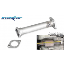 Tubo de sustitución del catalizador MINI COOPER 1.6 S (170CV) 2001-2006 Ø 57 (Type R53) SIN homologacion Inoxcar