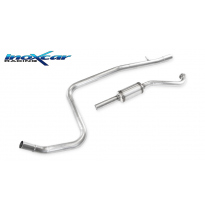 Tubo central con silenciador FORD FIESTA 8° serie (18) 1.0 (100cv) 2018-- PENDIENTE de Homologacion Europea Inoxcar