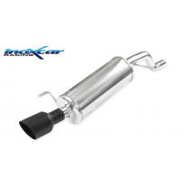 Escape trasero deportivo 1X100 Black Ceramic OPEL CORSA E GSI 1.4 Turbo (150cv) 2019-- PENDIENTE de Homologacion Europea Ino