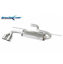 Escape trasero deportivo 2X80 RACING VOLKSWAGEN GOLF 7 GTE 1.4 TSI (150cv) Hybrid 2013-- Ø 55 PENDIENTE de Homologacion Euro