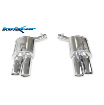 Escape trasero deportivo 2X90 X-RACE Salida Izq. + Dcha. PORSCHE PANAMERA 4S 4.8 8V (400cv) 2009-2013 SIN homologacion Inoxc