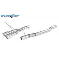 Escape trasero sin silenciador CEN 2X90 RACING MINI COOPER JCW (231cv) con OPF 2019-- diam. 70 (Type F56) SIN homologacion Inoxc