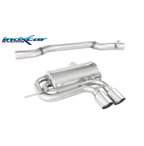 Escape trasero deportivo CEN 2X90 RACING MINI COOPER JCW (231cv) con OPF 2019-- diam. 70 (Type F56) CON Homologacion Europea