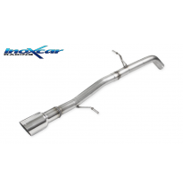 Escape trasero sin silenciador 1X90 RACING FORD FIESTA 8° serie (18) 1.0 (100cv) 2018-- SIN homologacion Inoxcar