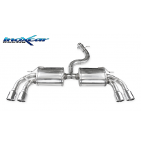 Escape trasero deportivo 2X80 X-RACE Salida Izq. + Dcha. AUDI A3 (Type 8V) SPORTBACK S3 2.0i TFSI (300cv) QUATTRO 2013-- CON