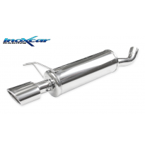 Escape trasero deportivo 1X120X80 LANCIA DELTA (Type 836) HPE 1.8 (130CV) --2000 CON Homologacion Europea Inoxcar