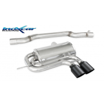 Escape trasero deportivo CEN 2X90 Black Ceramic MINI COOPER JCW (231cv) con OPF 2019-- diam. 70 (Type F56) CON Homologacion