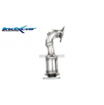 Tubo de sustitución del catalizador con catalizador metalico (Turbo IHI) ABARTH 695 TRIBUTO FERRARI (180CV) 2009--  Ø 48 SIN hom