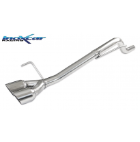 Escape trasero sin silenciador 2X80 RACING ALFA ROMEO MITO 1.4i (79cv) 2008-2012 Tubo Ø 50 SIN homologacion Inoxcar