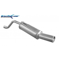 Escape trasero deportivo 1X102 ALFA ROMEO MITO 1.4i (79cv) 2008-2012 Tubo Ø 50 PENDIENTE de Homologacion Europea Inoxcar