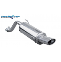 Escape trasero deportivo 1X120X80 ALFA ROMEO MITO 1.4i (79cv) 2008-2012 Tubo Ø 50 PENDIENTE de Homologacion Europea Inoxcar