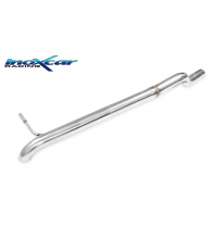 Escape trasero sin silenciador AUDI A1 (Type GB) Ø  Attacchi 45mm SIN homologacion Inoxcar