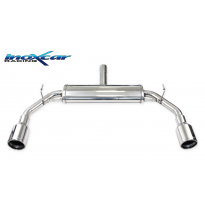 Escape trasero deportivo 1X102 Salida Izq. + Dcha. ALFA ROMEO GIULIETTA 1750 Tbi (235cv) 2010--  Ø 60 Quadrifoglio Verde CON