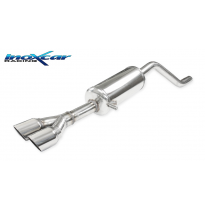 Escape trasero deportivo 2X80 RACING OPEL CORSA F 1.2i T (131cv) GS-Line 2020-- PENDIENTE de Homologacion Europea Inoxcar