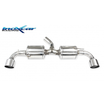 Escape trasero doble 1X100 RACING Salida Izq. + Dcha. TOYOTA YARIS 1.6 GR (261cv) 2020-- PENDIENTE de Homologacion Europea I