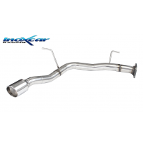 Escape trasero sin silenciador 1X100 X-RACE TOYOTA HILUX PICK-UP 2.4D (150cv) SIN homologacion Inoxcar