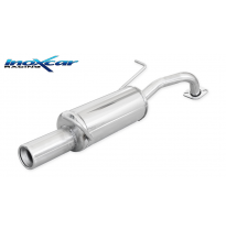 Escape trasero deportivo 1X80 TOYOTA YARIS 1.0 (69cv) 2011-- CON Homologacion Europea Inoxcar