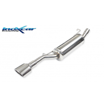 Escape trasero deportivo 1X120X80 AUDI A4 (Type B5) 1.8 TURBO (150CV-180CV) 1994-1999 CON Homologacion Europea Inoxcar