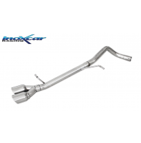 Escape trasero sin silenciador 2X80 RACING VOLKSWAGEN POLO (type 6R) WRC 2.0 TSI (220cv) 2013-2014 diam. 63,5 SIN homologacion I