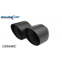 Escape trasero 2X90 RACING BLACK CERAMIC Salida Der. + Izq. SKODA SUPERB BREAK 2.0 TSI (280cv) 4WD SW 2020-- Inoxcar PENDIENTE D