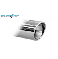 Escape trasero deportivo 1X100 X-RACE BMW F20 serie 1 118D 2.0 (143cv) 2015-- PENDIENTE de Homologacion Europea Inoxcar