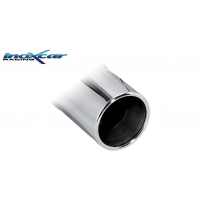 Escape trasero deportivo 1X120 MEGA Salida Izq. + Dcha. FORD FOCUS 2° serie 2.5T RS (350CV) Limited Edition 2010-11  Ø 60 SI