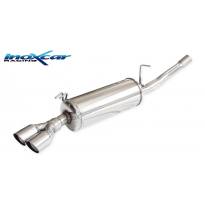 Escape trasero 2X70 RACING FIAT BARCHETTA 1.8 (130CV) 1995-2003 Inoxcar CON HOMOLOGACION