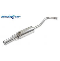 Escape trasero deportivo 1X80 RENAULT R19 1.2 (55CV) CON Homologacion Europea Inoxcar