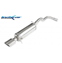 Escape trasero deportivo 1X120X80 SEAT IBIZA (Type 6K) 1.8 T 20V (156CV)  --2002 CON Homologacion Europea Inoxcar