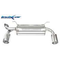 Escape trasero deportivo 1X120 MEGA Salida Izq. + Dcha. SUBARU BRZ 2.0i (200CV) 2017-- CON Homologacion Europea Inoxcar