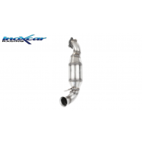 Tubo de sustitución del catalizador con catalizador metalico MINI COOPER 1.6 S (175CV) 2007-- (Type R56) SIN homologacion Inoxca