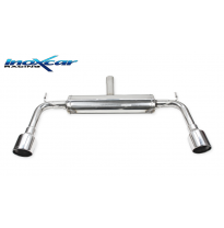 Escape trasero deportivo 1X110 X-RACE Salida Izq. + Dcha. ALFA ROMEO GIULIETTA 1750 Tbi (235cv) 2010--  Ø 60 Quadrifoglio Ve