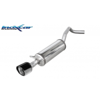 Escape trasero deportivo 1X100 X-RACE BLACK EDITION AUDI A1 (Type 8X) 1.6 TDI (90cv) CON Homologacion Europea Inoxcar