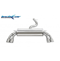 Escape trasero 2X80 RACING Salida Der. + Izq. AUDI A3 (Type 8V) S3 Restyling 2.0i TFSI (310cv) con OPF  2019-- Inoxcar PENDIENTE