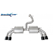 Escape trasero deportivo 2X80 X-RACE Salida Izq. + Dcha. BALCK EDITION AUDI A3 (Type 8V) SPORTBACK S3 2.0i TFSI (300cv) QUAT