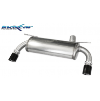 Escape trasero deportivo 1X80 X-RACE Salida Izq. + Dcha. BLACK EDITION BMW F23 M235i (326cv) 2015-- Cabrio PENDIENTE de Homo
