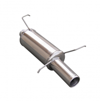 Escape trasero deportivo 1X80 CITROEN AX 1.1 (60CV) 1991-- CON Homologacion Europea Inoxcar