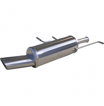 Escape trasero deportivo 1X120X80 CITROEN C4 1.4 16V (88CV) 2005-- CON Homologacion Europea Inoxcar