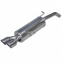 Escape trasero deportivo 2X80 RACING CITROEN DS3 1.6 TURBO RACING (207CV) 2011-- Ø 55 CON Homologacion Europea Inoxcar