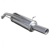 Escape trasero deportivo 1X80 CITROEN DS3 1.4 (95cv) 2010-- Ø 45 CON Homologacion Europea Inoxcar