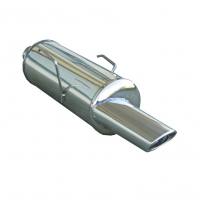 Escape trasero deportivo 1X120X80 CITROEN SAXO 1.6 8V (98CV) 1999-- CON Homologacion Europea Inoxcar