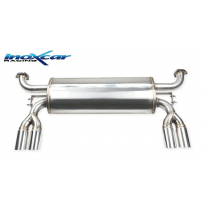 Escape trasero deportivo 2X60 RACING Salida Izq. + Dcha. FERRARI 328 328 GTS (270cv) 1986-1989  SIN homologacion Inoxcar