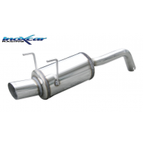 Escape trasero deportivo 1X90 RALLY FIAT 500 1.4 16V (100CV) 2007-- Ø 48 CON Homologacion Europea Inoxcar