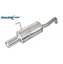 Escape trasero deportivo 1X80 FIAT PANDA 1.4 16V 100HP (100CV) 2006-- Ø 48 CON homologacion Inoxcar