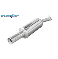 Escape trasero deportivo 1X80 FORD FIESTA 3° serie (90) 1.1 (49CV) 1989-1990 CON Homologacion Europea Inoxcar