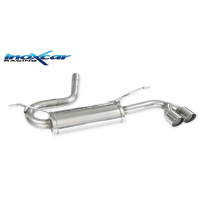 Escape trasero 2X80 RACING FORD FOCUS 4° Serie (Type MK4) 1.0 (155cv) Hybrid 2022--  Inoxcar PENDIENTE DE HOMOLOGACION