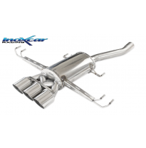 Escape trasero deportivo CEN 3X100 RACING HONDA CIVIC Type-R 2.0i (320cv) 2016-- Ø 70 PENDIENTE de Homologacion Europea Inox