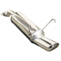 Escape trasero deportivo 1X120X80 HONDA INTEGRA TYPE-R 1.8 (190CV) 1998-2001 CON Homologacion Europea Inoxcar