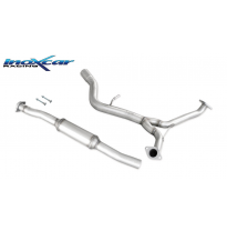 Tubo central con silenciador SUBARU IMPREZA 4WD 2.5 WRX - STI (300cv) 2018- CON homologacion Inoxcar